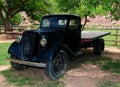 Old Pick-Up At Gifford Farm Located At The Capitol Reef National Park Entrance Royalty Free Stock Photo