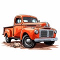 Old pickup truck with a classic look Royalty Free Stock Photo