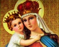 Blessed Mary with child Jesus