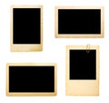 Old picture frame group Royalty Free Stock Photo