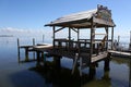 Old dock, Cedar Key, Florida Royalty Free Stock Photo