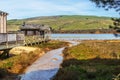 Old Pier House in Northern California Royalty Free Stock Photo