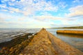 Old Pier in St Andrews Royalty Free Stock Photo