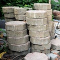Old pile of bricks Royalty Free Stock Photo