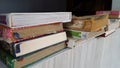 Old pile of quran in a mosque