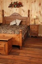 Old pine wood bedroom set