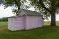 Old pink shed