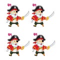 Old Pirate Game Sprite