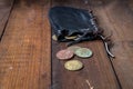 Old pirate purse