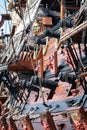 Old pirate ship Royalty Free Stock Photo