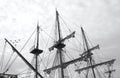 Pirate ship photo detail Royalty Free Stock Photo
