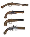 Old pistols