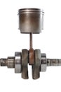 Old piston and connecting rod Royalty Free Stock Photo