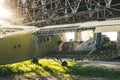 An old abandoned plane