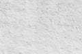Old plaster wall painted in white gives a harmonic background Royalty Free Stock Photo