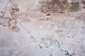 Old plastered brick wall, abstract texture background Royalty Free Stock Photo