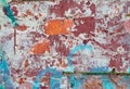 Old plastered brick wall texture background. Royalty Free Stock Photo