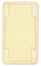Old playing card empty paper background with line Royalty Free Stock Photo