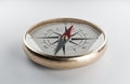 Old Pocket Compass Royalty Free Stock Photo