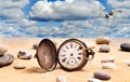 Old pocket watch Royalty Free Stock Photo