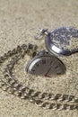 Old pocket watch. Royalty Free Stock Photo
