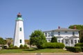 Old Point Comfort Lighthouse, VA, USA Royalty Free Stock Photo