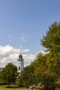 Old Point Comfort Lighthouse at Fort Monroe Royalty Free Stock Photo