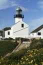 Old Point Loma Lighthouse Royalty Free Stock Photo