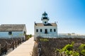 Old Point Loma lighthouse, San Diego, CA Royalty Free Stock Photo