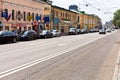 Old Pokrovka street in Moscow, Russia Royalty Free Stock Photo