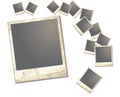 Old polaroid Frame Royalty Free Stock Photo