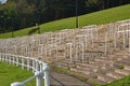 Old pontypool rugby stands Royalty Free Stock Photo