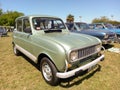 Old popular 1985 Renault 4 GTL short station wagon. Classic economy car in a park. Autoclasica 2022.