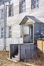 Old porch entrance of house Royalty Free Stock Photo