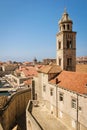 Old port and Dominican monastery. Dubrovnik. Croatia Royalty Free Stock Photo