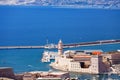 Old Port and Fort Saint Jean, Marseille, France Royalty Free Stock Photo