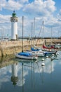 Old port of Haliguen on the Quibreon peninsula, Brittany, France