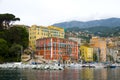 The old port harbor Bastia, Corsica, France