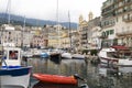 Old port harbor Bastia Corsica France Royalty Free Stock Photo