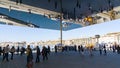 The giant mirror at the old port of Marseille