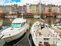 Old port. Honfleur, Normandy, France Royalty Free Stock Photo