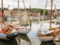 Old port. Honfleur, Normandy, France Royalty Free Stock Photo