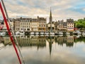 Old port. Honfleur, Normandy, France Royalty Free Stock Photo