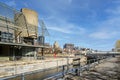 Old Montreal Port view of the Locks