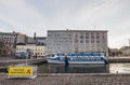 Old Port pier architecture in Helsinki, Finland Royalty Free Stock Photo