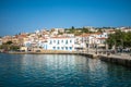 Old port of Pylos town in Messenia, Peloponnese, Greece Royalty Free Stock Photo