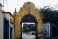 Old port to fort on hilltop in Funchal