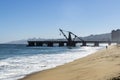 Old port at vina del mar Acapulco beach Royalty Free Stock Photo