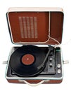 Old portable turntable