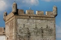 Old portuguese architecture in Essaouira mogador in Morocco